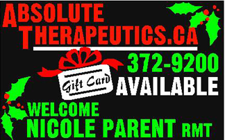 absolute therapeutics welcomes Nicole Parent RMT