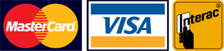 Cash, Cheque, Debit, Visa and MasterCard